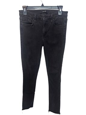 Joe’s Jeans Skinny Ankle Black Jeans Womens Size 29 Stretch Denim Mid Rise